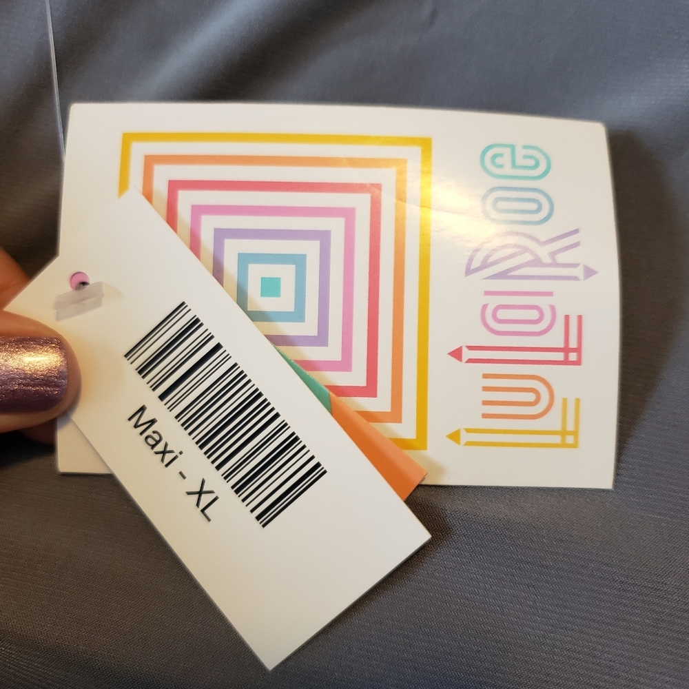 Xl maxi, gray. Lularoe